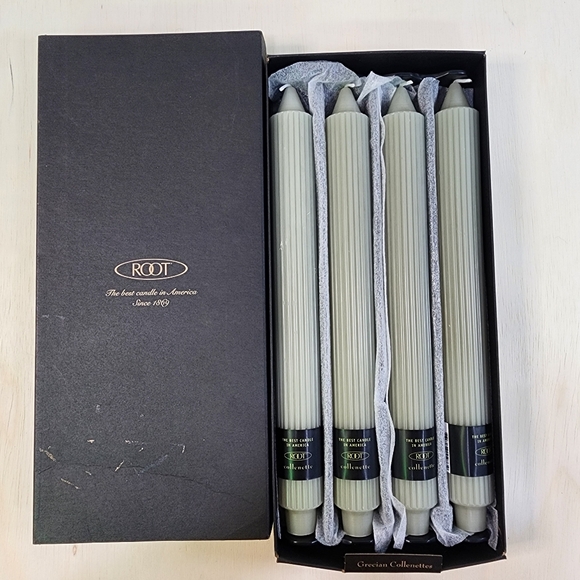 Beeswax root collonettes candles - Picture 3 of 5